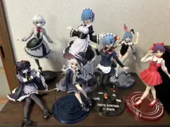 S*9様 フィギュアまとめ売り シエスタ レム ロキシー 喜多川海夢 イレイナ