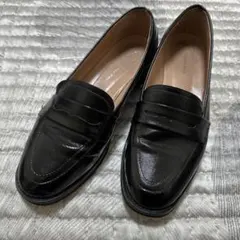 Fabio Rusconi ブラック ローファー