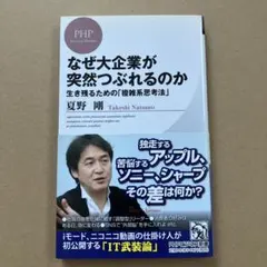 なぜ大企業が突然つぶれるのか : 生き残るための「複雑系思考法」
