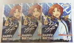 あんさんぶるスターズ　あんスタ　月永レオ　ブロマイド　バースデー　アニカフェ