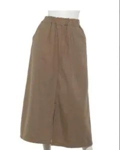 新品未使用　サマンサモスモス　ブラウンフレアースカート