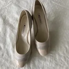 【美品】ダイアナ ベージュパンプス24cm