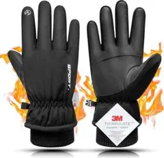 アウトドアグローブ 防寒グローブ メンズ 3Mシンサレート 裏起毛 -15℃防寒