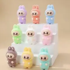ラブブ　恐竜フィギュア　ラブブ人形　コンプリートセット　ミニチュア
