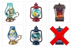 ポケモン ランタンジオラマ Rement ５種セット