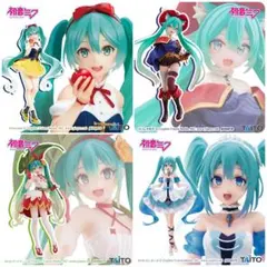 初音ミク　Wonderland　長靴をはいた猫　シンデレラ　親指姫　他フィギュア
