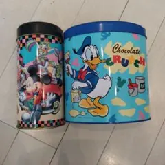 ディズニー 空き缶 2個セット