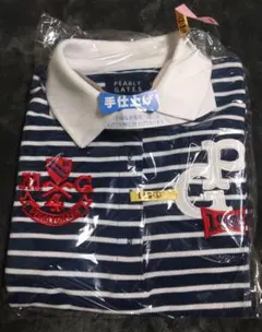 PEARLY GATES パーリーゲイツ ボーダー ポロシャツ レディース美品