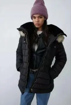 2025年最新】ZARAセミロングダウンジャケットの人気アイテム