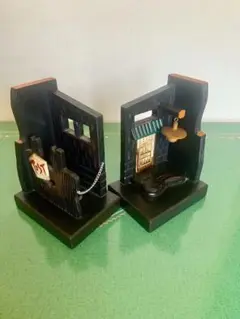 昭和レトロ☆木製ブックスタンド