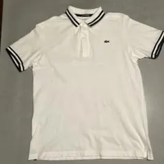 LACOSTEメンズポロシャツ　ホワイト