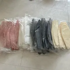 不織布マスクインナー 4色セット59枚