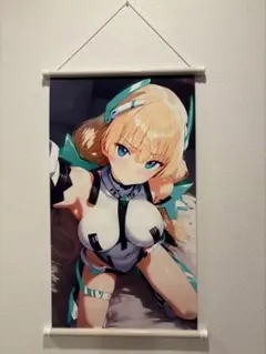 アンジェラ・バルザック☆タペストリー☆ダブルスエード☆縦520mm×横300mm