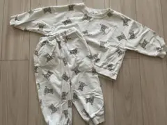 くま　韓国子供服　セットアップ　ルームウェア