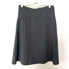 美品★フェリシモHIROMI YOSHIDA A. 膝丈ジャージスカート　L
