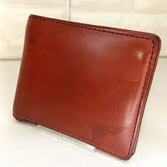 RED WING 【希少】二つ折り　レザー　ウォレット　ブラウン 中古・古着通販】RED WING (レッドウィング) 2つ折り財布