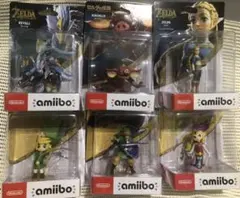 新品amiibo ゼルダの伝説系6個セット　任天堂