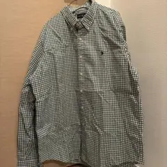 ラルフローレン　Ralph Lauren チェックシャツ　グリーン