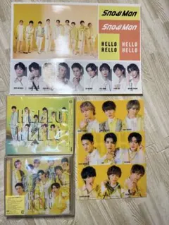 SnowMan HELLO HELLO 初回盤A 通常盤 特典付き