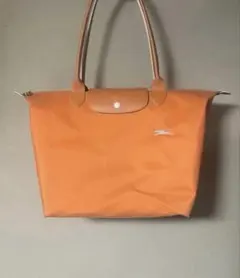 LONGCHAMP ロンシャン　トートバッグ オレンジ　ハンドバッグ