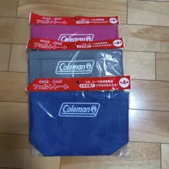Coleman フェルトトート グレー ,ネイビー, ピンク3点