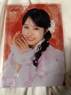 きゅーすと　LARME すきくじ 佐野愛花　E賞 クリアポスター