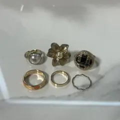 指輪 リング アクセサリー ゴールド