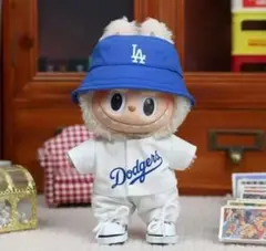 Labubu 15cm 野球ユニフォーム風3点セット