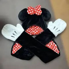 マフラーキャップ　ディズニーランド　ミニー　制服ディズニーのサムネイル