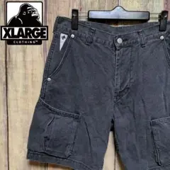X-Large エクストララージ デニムハーフパンツ