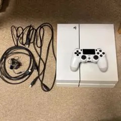 【ジャンク品】PlayStation 4 本体 グレイシャーホワイト　箱無し