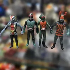 希少・タグ付】仮面ライダー怪人シリーズEX 蜘蛛男 死神カメレオン 2体