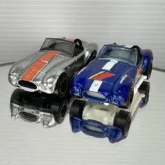 ホットウィール　ミニカー　シェルビー　コブラ 427 S/C　２台セット