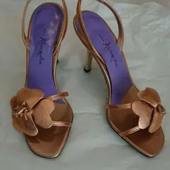 【美品】銀座かねまつ サンダル 23センチ