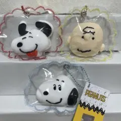 PEANUTS スヌーピー スクイーズ キーホルダー 　3点セットのサムネイル
