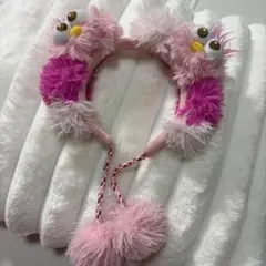 ユニバ　モッピー　カチューシャ　ピンク