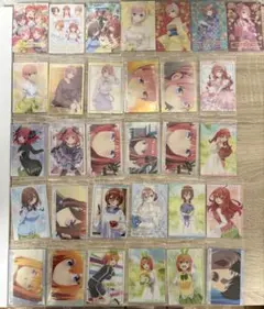 【値下げ中】五等分の花嫁ウエハースカード　31枚
