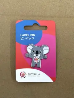 オーストラリア　ココちゃん　ピンバッジ