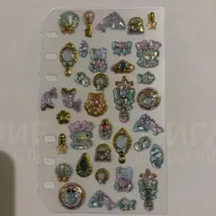 ボンボンドロップシール　海洋テーマの立体シールセット