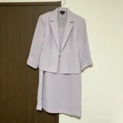 SAVlEM ワンピーススーツ 15号 薄紫ラベンダー セットアップ フォーマル