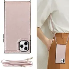 送料無料　iPhone11 Pro 対応スマホケース 肩掛け　横置き