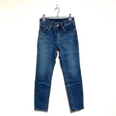 UNIQLO ストレート　デニム/ジーンズ　レディース　Sサイズ　ジーパン