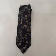 VALENTINO CEDTHIEN ネクタイ ネイビーブルー