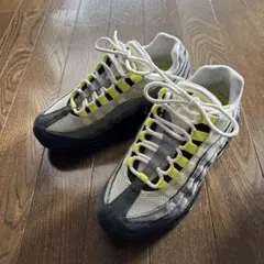 【レア】 ナイキ エアマックス95 OG ネオンイエローグラデ 23cm