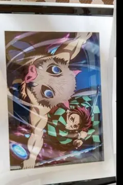 鬼滅の刃 書き下ろしイラスト アート 伊之助 炭次郎