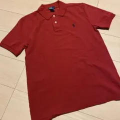 Polo by Ralph Lauren 赤 半袖ポロシャツ　Lサイズ