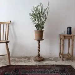 ビンテージ　サイドテーブル　フラワースタンド　花台　剥離