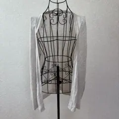 エイチアンドエム　長袖カーディガン　薄手　Mサイズ　薄いベージュ