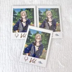 ヴィル　ツイステ展　カード　3点　バルガスキャンプ　バルキャン　イベント衣装