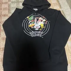 LOONEY TUNES パーカー ブラック Mサイズ